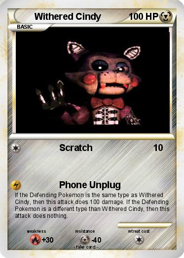 Pokemon Withered Cindy