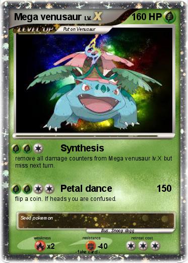 Pokemon Mega venusaur