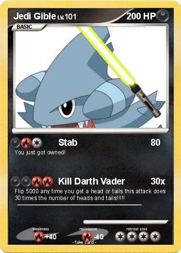 Pokemon Jedi Gible