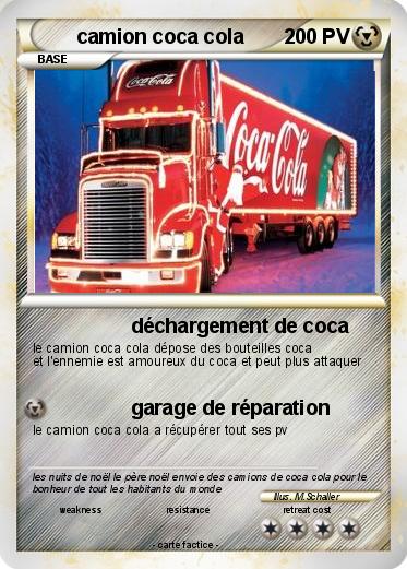 Pokemon camion coca cola