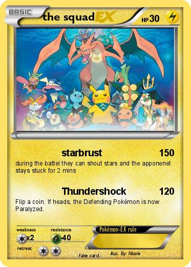 Pokemon the squad
