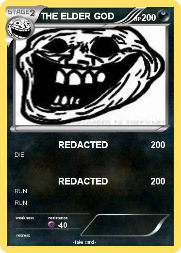 Pokemon THE ELDER GOD