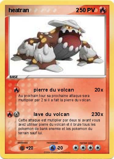 Pokemon heatran                              2