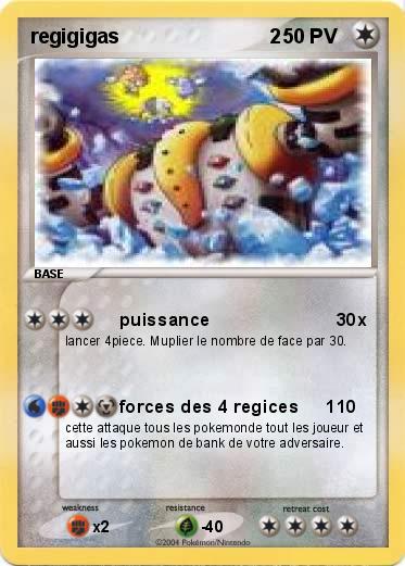 Pokemon regigigas                           2