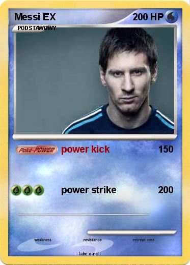 Pokemon Messi EX