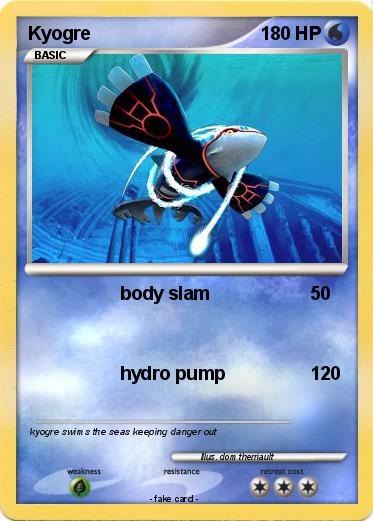 Pokemon Kyogre