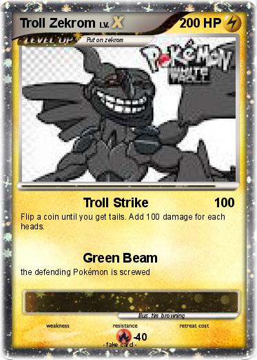Pokemon Troll Zekrom