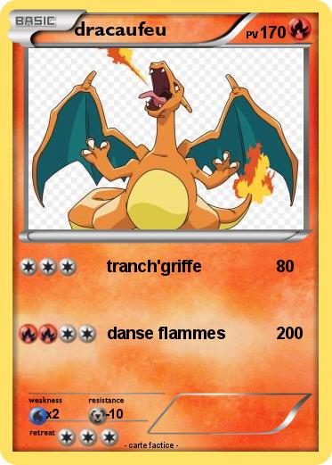 Pokemon dracaufeu