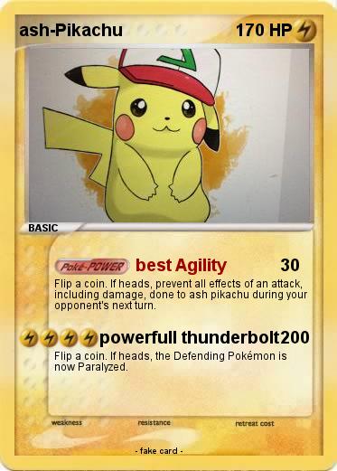 Pokemon ash-Pikachu