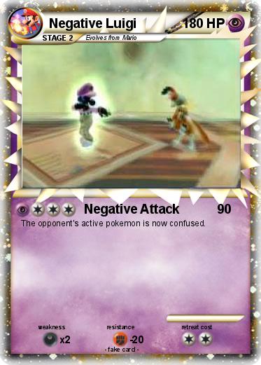 Pokemon Negative Luigi