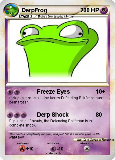 Pokemon DerpFrog