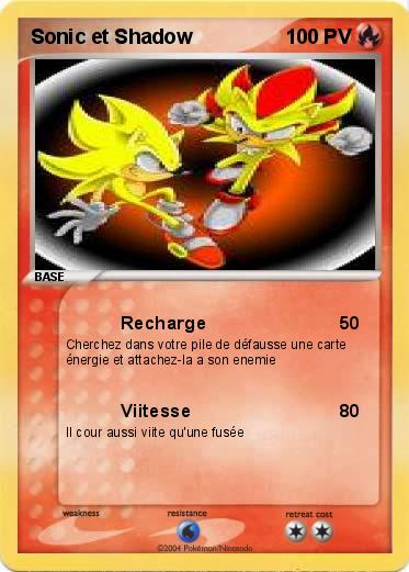 Pokemon Sonic et Shadow