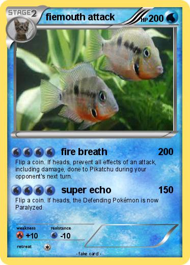 Pokemon fiemouth attack