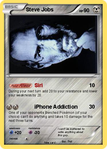 Pokemon Steve Jobs