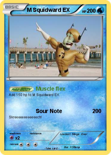Pokemon M Squidward EX