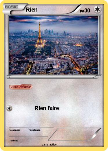 Pokemon Rien