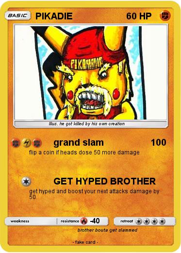 Pokemon PIKADIE