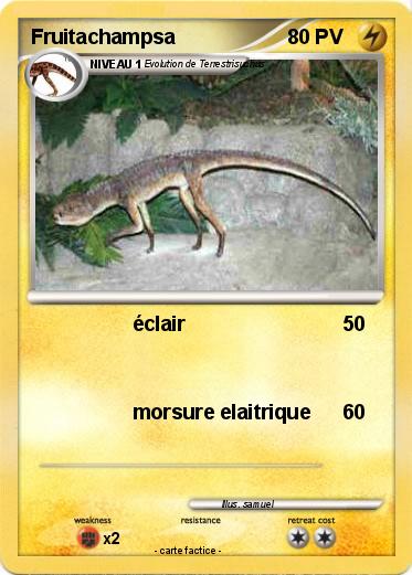 Pokemon Fruitachampsa