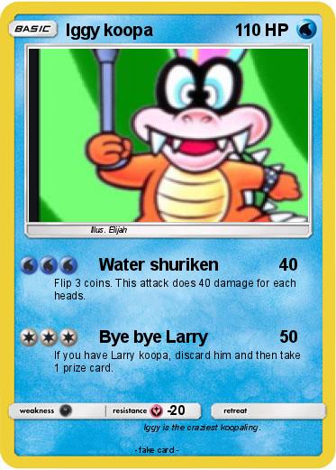 Pokemon Iggy koopa