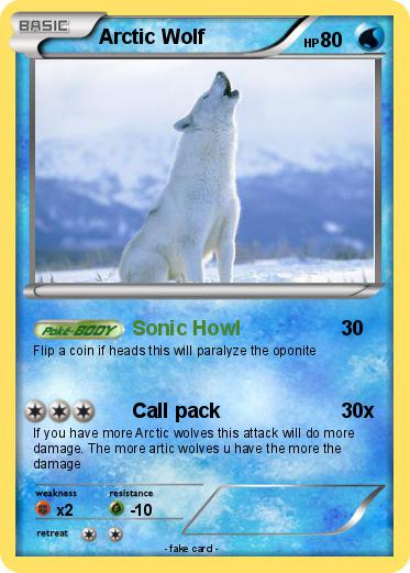 Pokemon Arctic Wolf