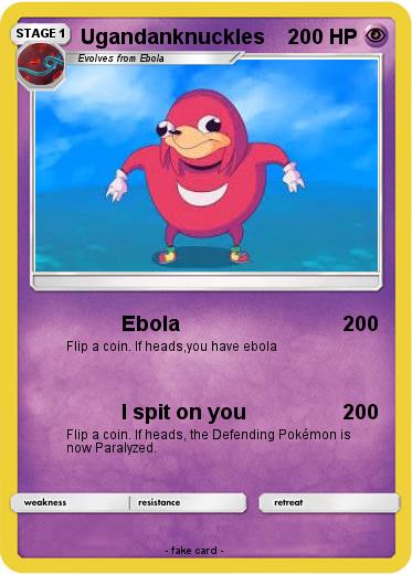 Pokemon Ugandanknuckles