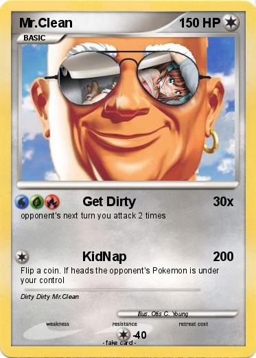 Pokemon Mr.Clean