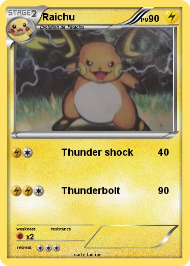 Pokemon Raichu
