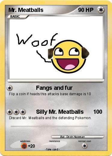 Pokemon Mr. Meatballs