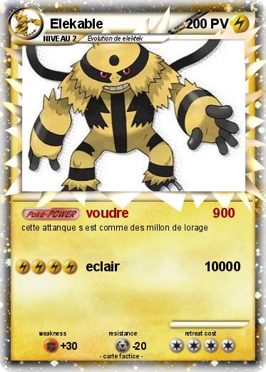 Pokemon Elekable