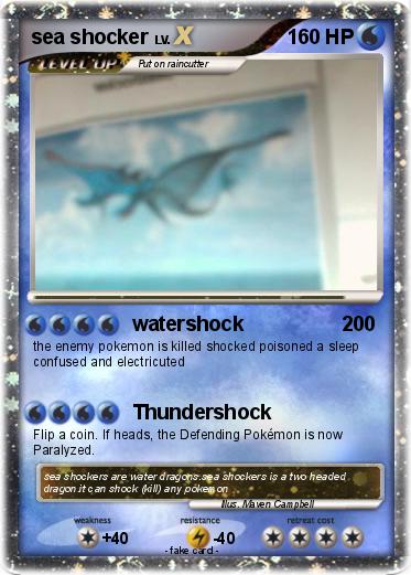 Pokemon sea shocker