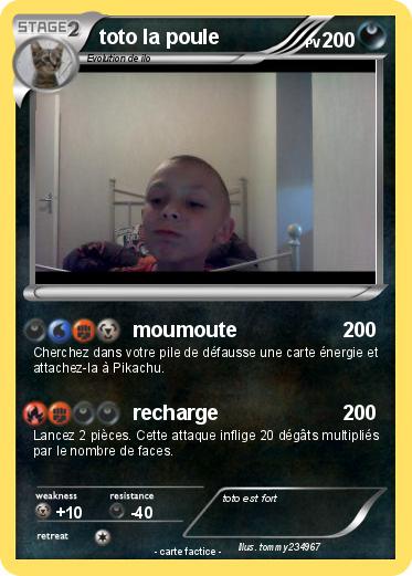 Pokemon toto la poule