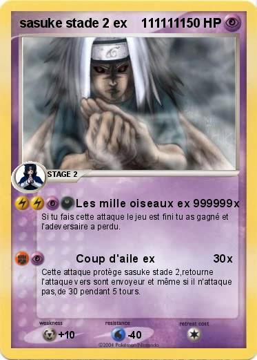 Pokemon sasuke stade 2 ex    1111111   