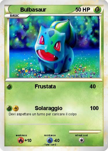 Pokemon Bulbasaur