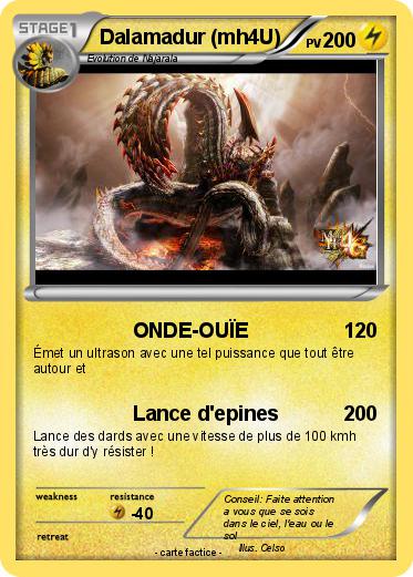 Pokemon Dalamadur (mh4U)