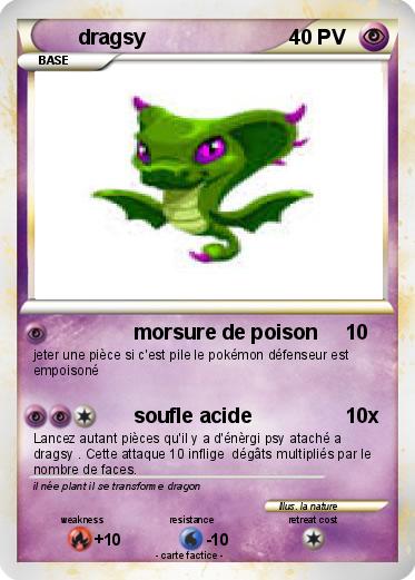 Pokemon dragsy