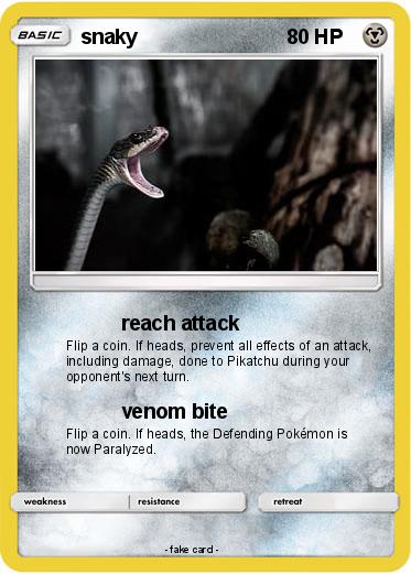 Pokemon snaky