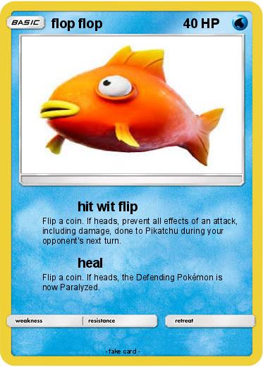 Pokemon flop flop