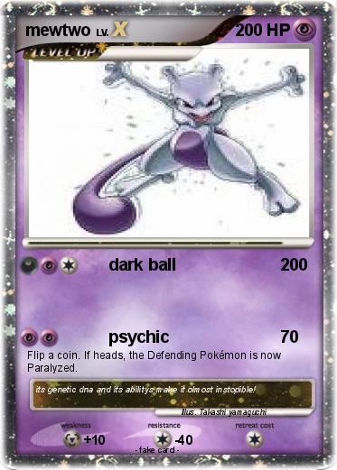 Pokemon mewtwo