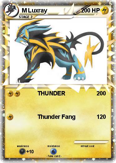 Pokemon M Luxray