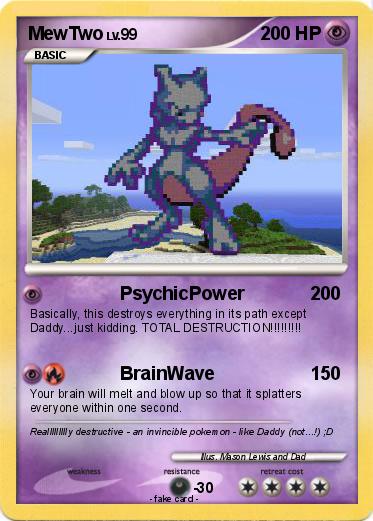 Pokemon MewTwo