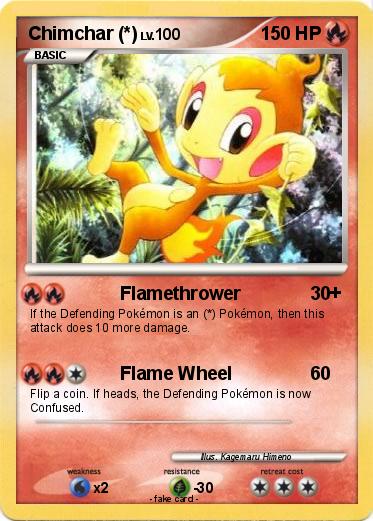 Pokemon Chimchar (*)