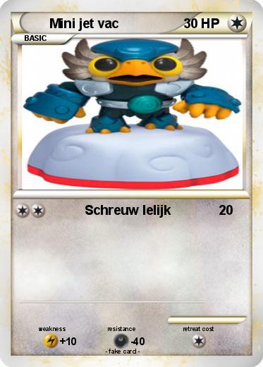 Pokemon Mini jet vac