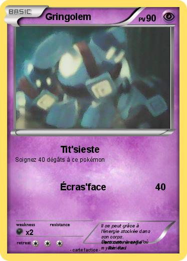 Pokemon Gringolem