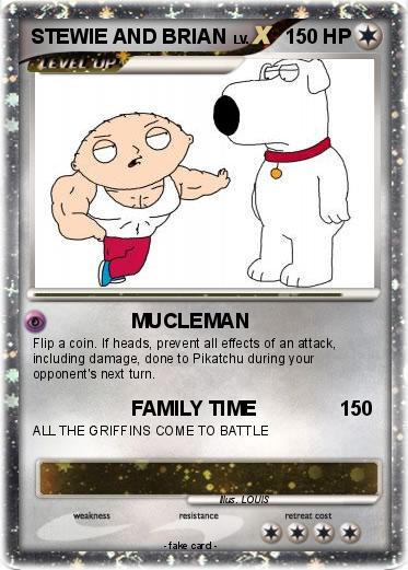 Pokemon STEWIE AND BRIAN