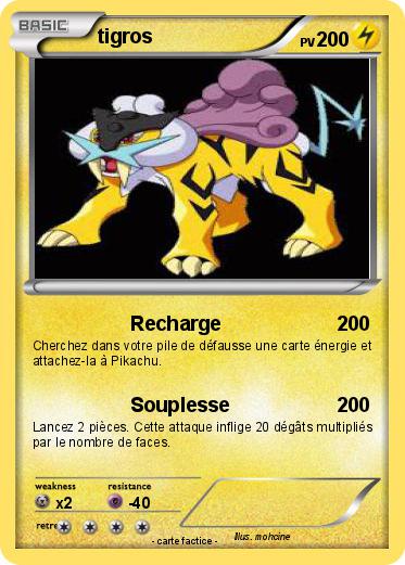 Pokemon tigros