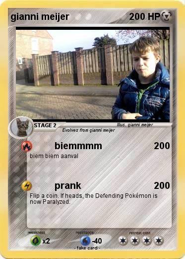 Pokemon gianni meijer