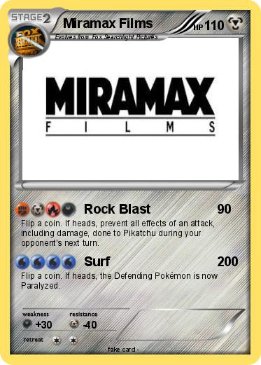 Pokemon Miramax Films