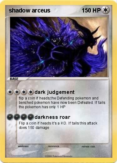 Pokemon shadow arceus