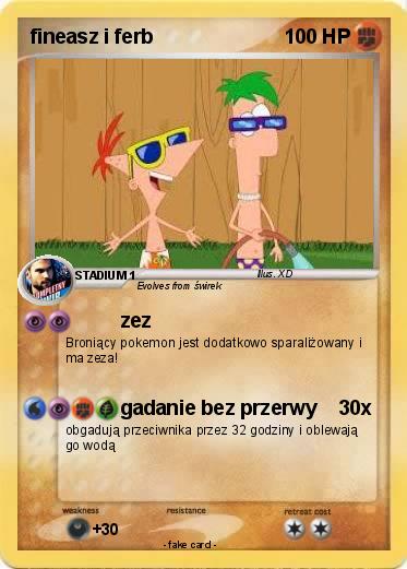 Pokemon fineasz i ferb