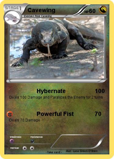 Pokemon Cavewing